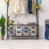 IRIS Storage Bin with Secure Latching Buckles Clear - 3 of 4