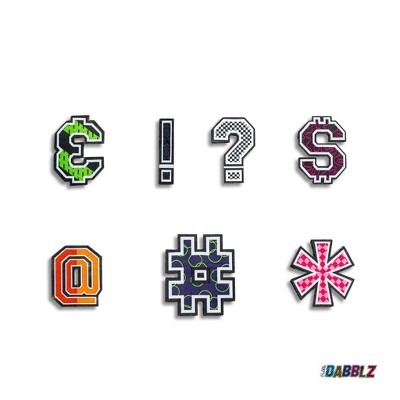 Rabble Special Characters Dabblz Patch Pack