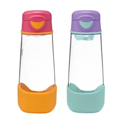 b.box 20oz Sport Spout Bottle 2-pack