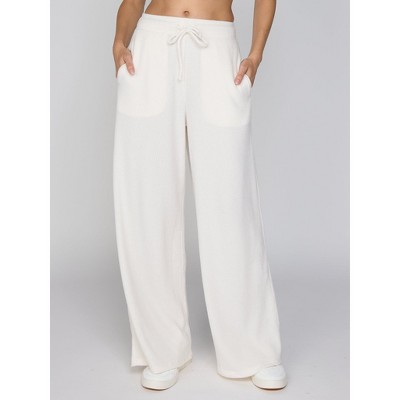 X by Gottex Rib Wide Leg Pants
