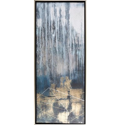Livabliss Eventide 51"H x 21"W Modern Gray Wall Art