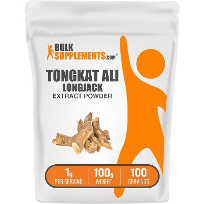 BulkSupplements LongJack Extract (Tongkat Ali) Powder