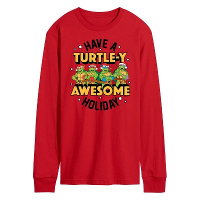 Men's - Teenage Mutant Ninja Turtles - Turtley Awesome Group Long Sleeve Graphic T-Shirt