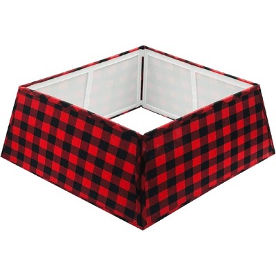 Tree Nest Contemporary Square Canvas Christmas Tree Collar