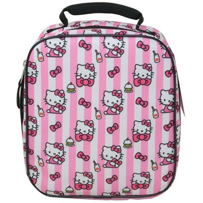 Hello Kitty Bows and Cup Cake Lunch Box Insulated