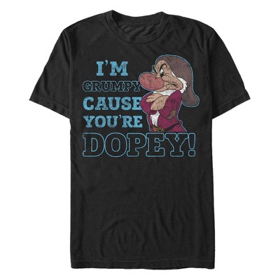 Men's Disney I'm Grumpy Cause You're Dopey T-Shirt