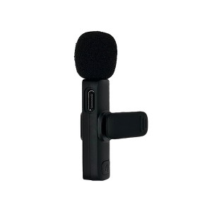 Wireless Lavalier Microphone for iPhone, Support One to One, Suitable for Video Recording - 1 of 4