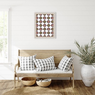 Amanti Art Cubicles II by Melissa Wang Framed Canvas Wall Art Print