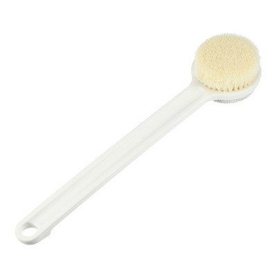 Unique Bargains Long Handle Bath Brush 13.98"x3.15"x1.69" 1 Pc