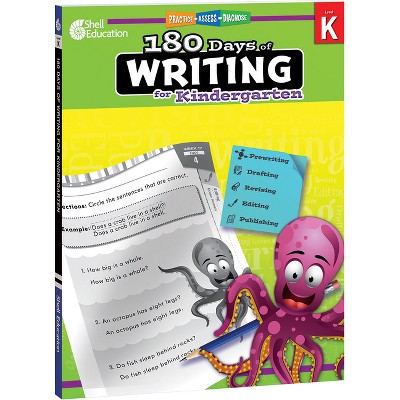 180 Days(tm) Writing for Kindergarten - (180 Days of Practice) by  Tracy Pearce (Paperback)