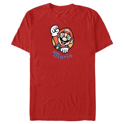 Men's Nintendo Super Mario Portrait T-Shirt