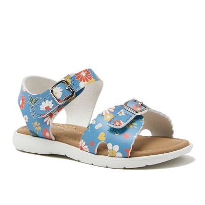 Lands' End Toddlers Easy On Scalloped Sandals