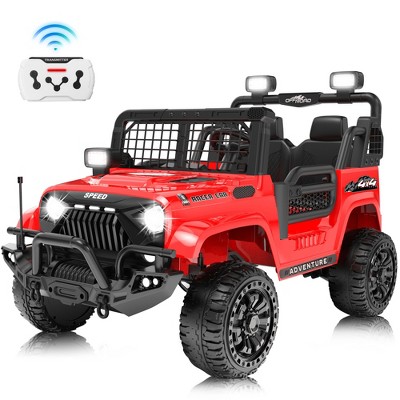 JOYRACER 24V 2-Seater Ride-On Jeep Style Car for Kids, Electric Ride-On Toys with Bluetooth, Music, USB & MP3 Port
