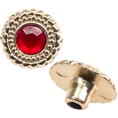 Set of 2 Replacement Ruby Rivets Compatible with WWE World Heavyweight Championship Adult Size Replica Belt