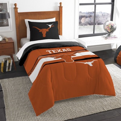 Sweet Home Collection NCAA Texas Longhorns Comforter & Pillow Sham Set
