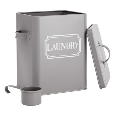 Laundry Detergent Container for Powder, Beads, Pods - Laundry Canister with Scoop for Organizing - 100 oz Capacity