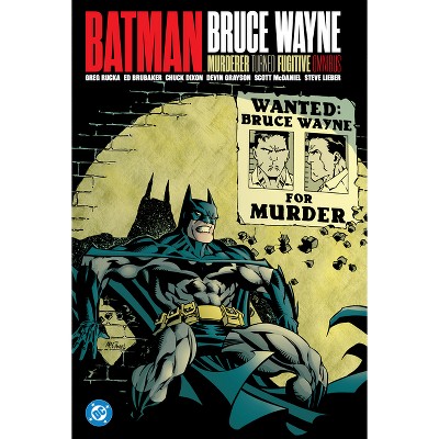 Batman: Bruce Wayne - Murderer Turned Fugitive Omnibus - by  Kelley Puckett & Patton Oswalt & Ed Brubaker (Hardcover)