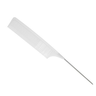 Unique Bargains Wide Tooth Hair Brush Tail Comb for Home Use Styling Comb Plastic