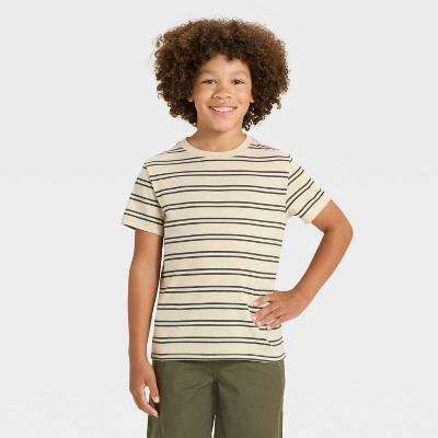 Boys' Short Sleeve Striped T-Shirt - Cat & Jack™