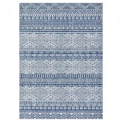 Modern Geometric Area Rug, Machine Washable Large Carpet with Non-Slip Backing for Living Room, Dining Table, Bedroom Farmhouse Home Office Decor