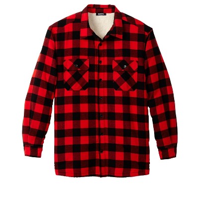 KingSize Fleece High Pile Fleece Shirt Jacket