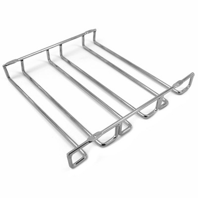Sorbus under cabinet glass rack and holder for home