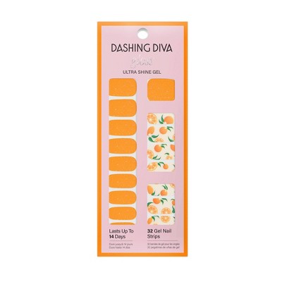 Dashing Diva Limited Edition Gloss Gel Nail Polish Strips - 32ct