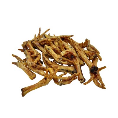 Country Living Chicken Feet Dog Treats - All-Natural, Crunchy & Nutritious Snacks for Joint Support – (20-Pack)