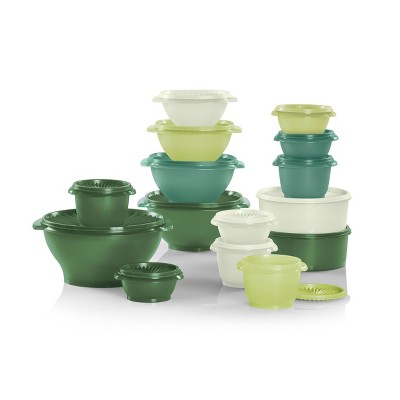 Tupperware 30pc (set of 15) Heritage Food Storage Container Set