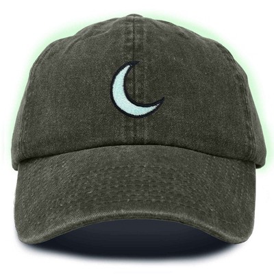 Dalix Moon Embroidered Crescent Astronomy Night Cotton Dad Hat Baseball Cap Adjustable Womens