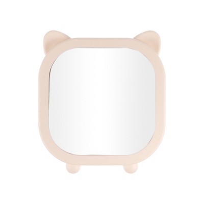 Unique Bargains Durable Cartoon Desktop Cosmetic Mirror 1 Pc