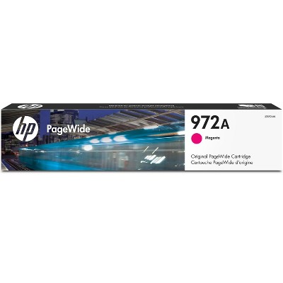HP 972A Magenta Original PageWide Cartridge, ~3,000 pages, L0R89AN