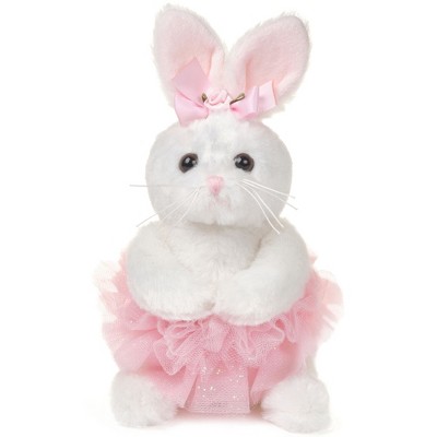 Bearington Lil' Twirls Ballerina 6 Inch Bunny Plush Stuffed Animal - Stuffed Bunny - Ballerina Bunny - Pink, For Ages 1-14