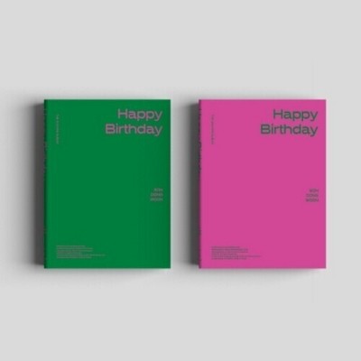 Happy Birthday - Random Cover - incl. Dust Cover w/mini-Poster, 160 Booklet, Flight Window Frame, Postcard, Film Bookmark, Polaroid Photo Card +