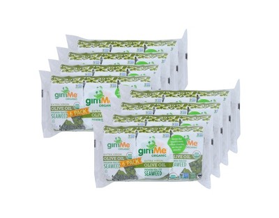 Gimme Organic Extra Virgin Olive Oil - Case of 8/6 pack/.17 oz