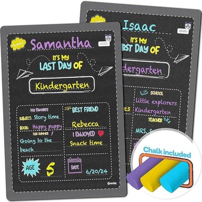 Enday First and Last Day of School Board, 14” X 11” Double-Sided