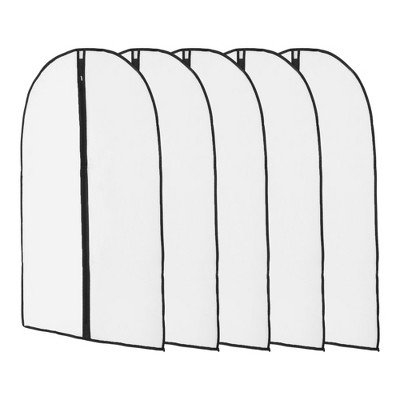 Unique Bargains Dustproof Garment Bag 5pcs