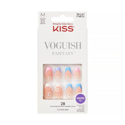 KISS Products Gel Fantasy Fake Nails - Don't Stop - 31ct