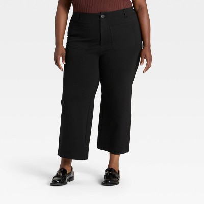 Women's High-Rise Cropped Pants - A New Day™
