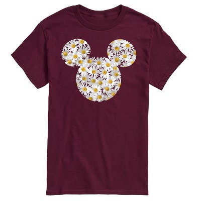 Men's - Disney - Mickey Mouse Daisy Ears Outline Short Sleeve Graphic T-Shirt