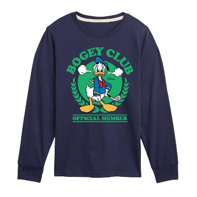 Boys' - Disney - Donald Duck Bogey Club Long Sleeve Graphic T-Shirt