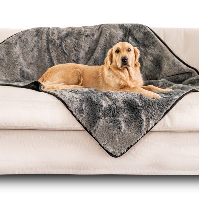 PAW BRANDS PupProtector Short Fur Waterproof Luxury Throw Blanket