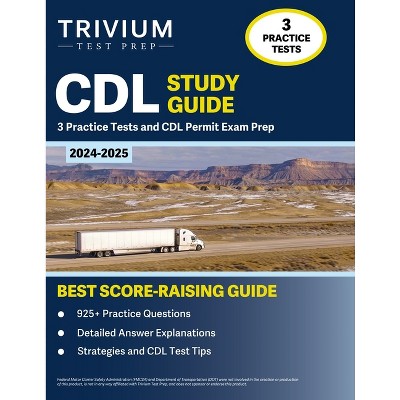 CDL Study Guide 2024-2025 - by  Elissa Simon (Paperback)