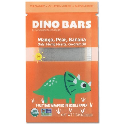 Dino Bars | Mango | Organic Mess-Free Kids Fruit Bars