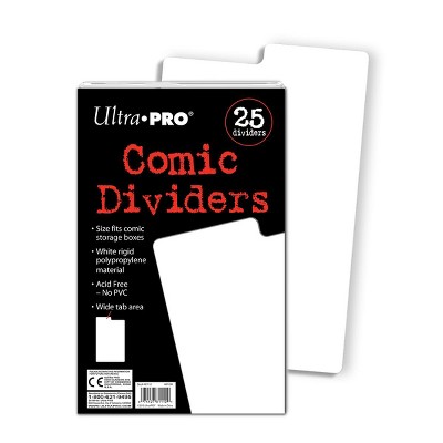 Ultra PRO White Comic Dividers (25ct)