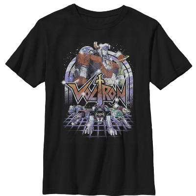 Boy's Voltron: Defender of the Universe Retro Robot Lions T-Shirt
