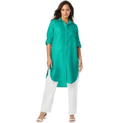 Jessica London Linen Mega Tunic