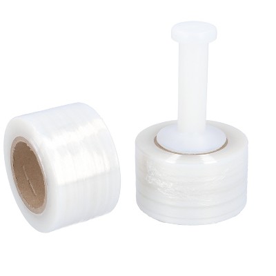 PSBM 12 Rolls Down Gauge Narrow Banding Stretch Wrap 5 in. x 1000 Ft. Clear Cast Film