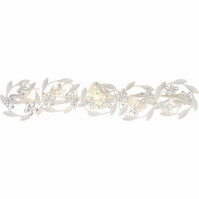 Crystorama Lighting Marselle 5 - Light Sconce in  Matte White