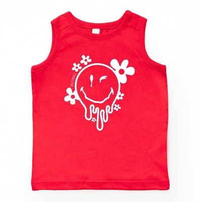 The Juniper Shop SmileyWorld Melting Outline Youth Tank Top